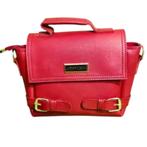 maroon jimmy choo mini bag