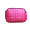 Red 3 zipper crossbody bag