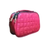 Red 3 zipper crossbody bag